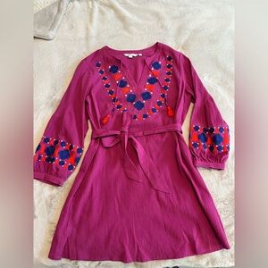 Pink Boden dress, size 6.